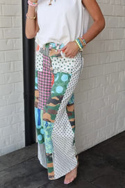 Camo Patchwork Denim