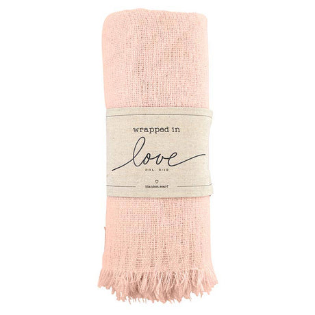 Wrapped in Love Scarf - Blush