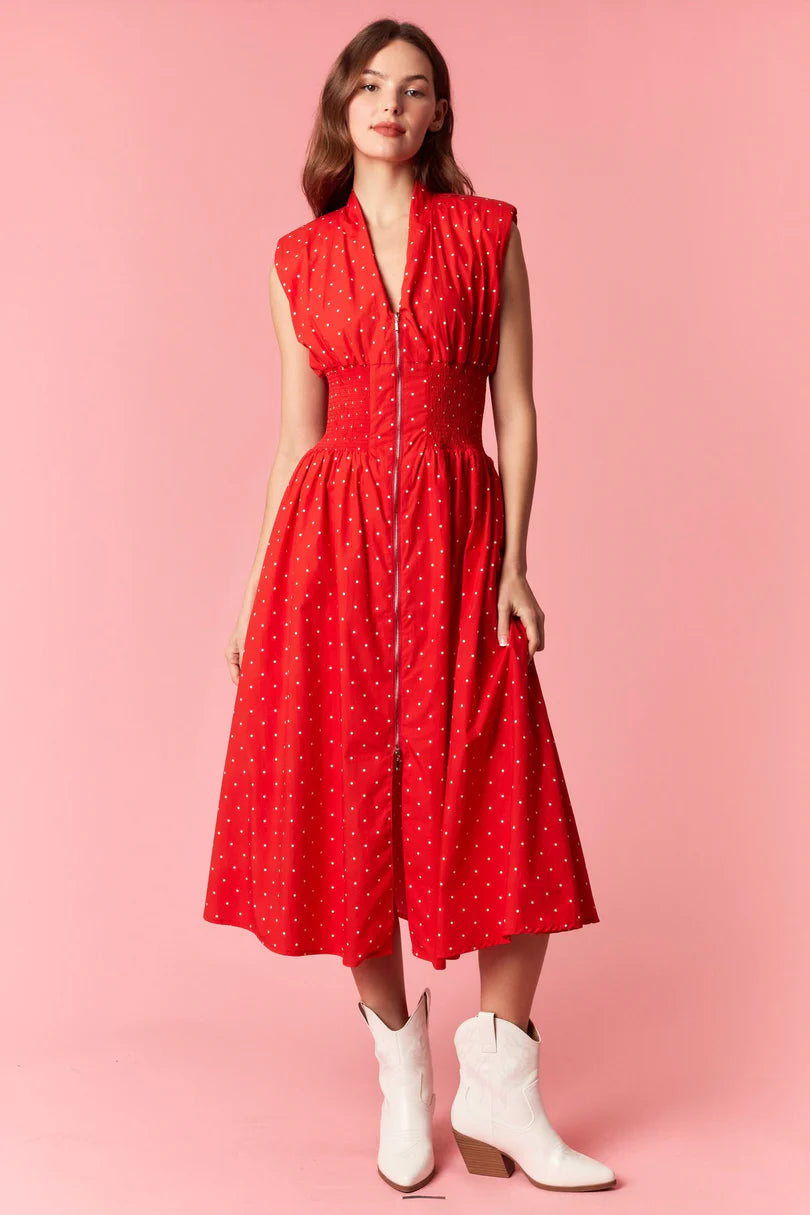 ID300781-01 - Pin Polka Dot Dress