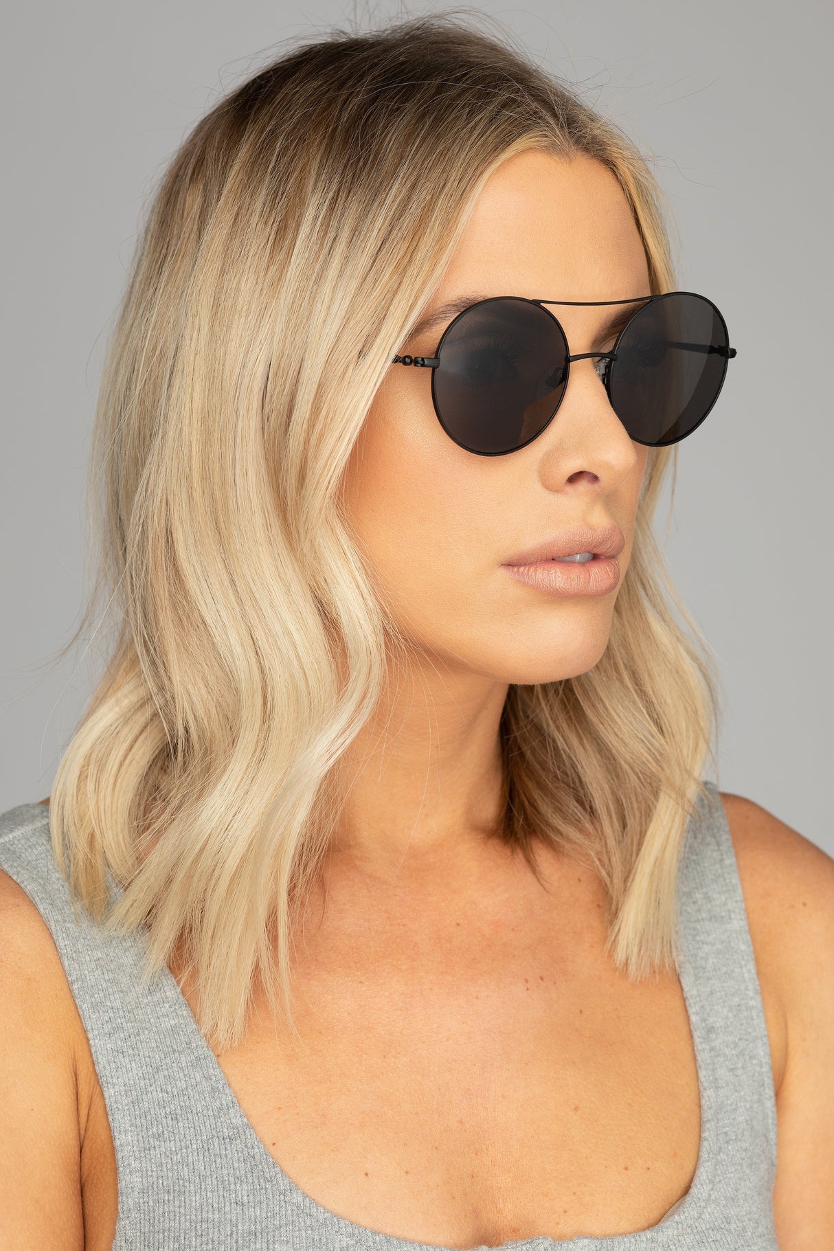 Capri Black Sunglasses