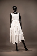 S21016 White-Long Dress-All