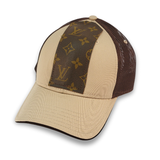 Couture Cap Trucker Hat In Upcycled LV, Gucci