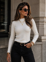 TC-008 Classic High Neck Sweater