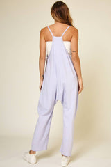 Cotton Harem Jumpsuit with Pockets / BL60000