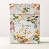 Coloring Cards Boxed Proverbs in Color