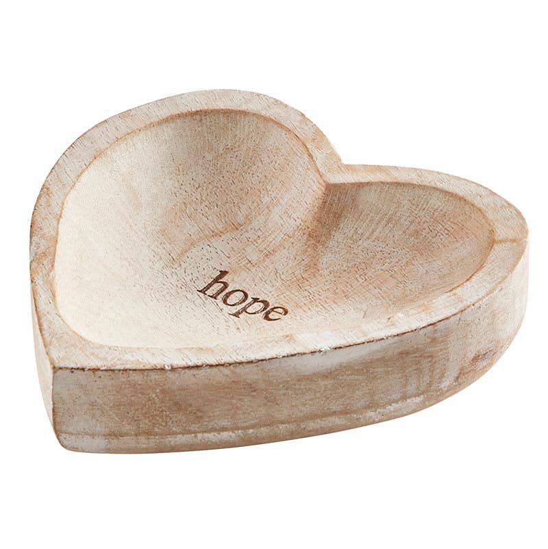 Wood Heart - Hope