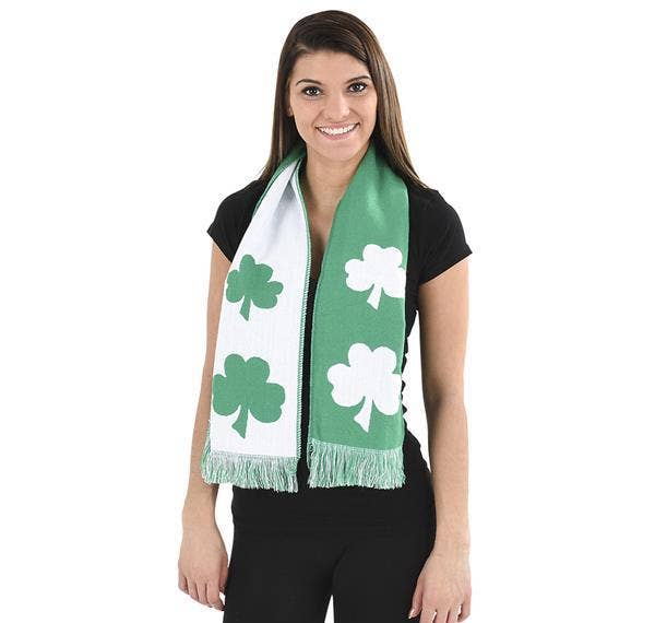 SHAMROCK SCARF 48"x 7"