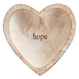 Wood Heart - Hope