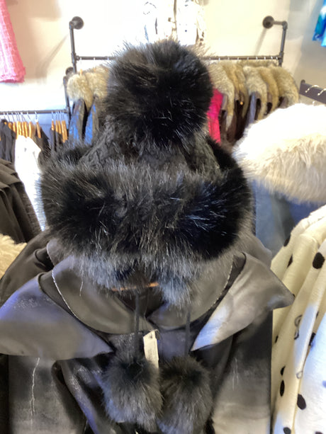 400120 Bajka Hat Black