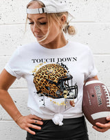 Leopard Touchdown Helmet