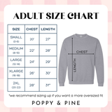 Puff Jesus Loves You Youth & Adult Sweatshirt