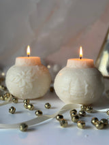 Christmas Ball - Deers | Holiday Decor | Christmas Candles: Christmas Hearth / Light Gray