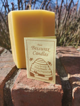 Morel Mushroom Beeswax Candle