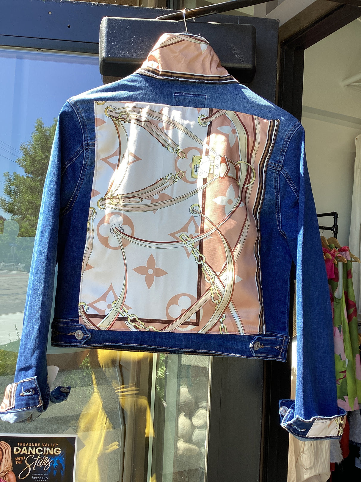 Luxury Denim LV Beige