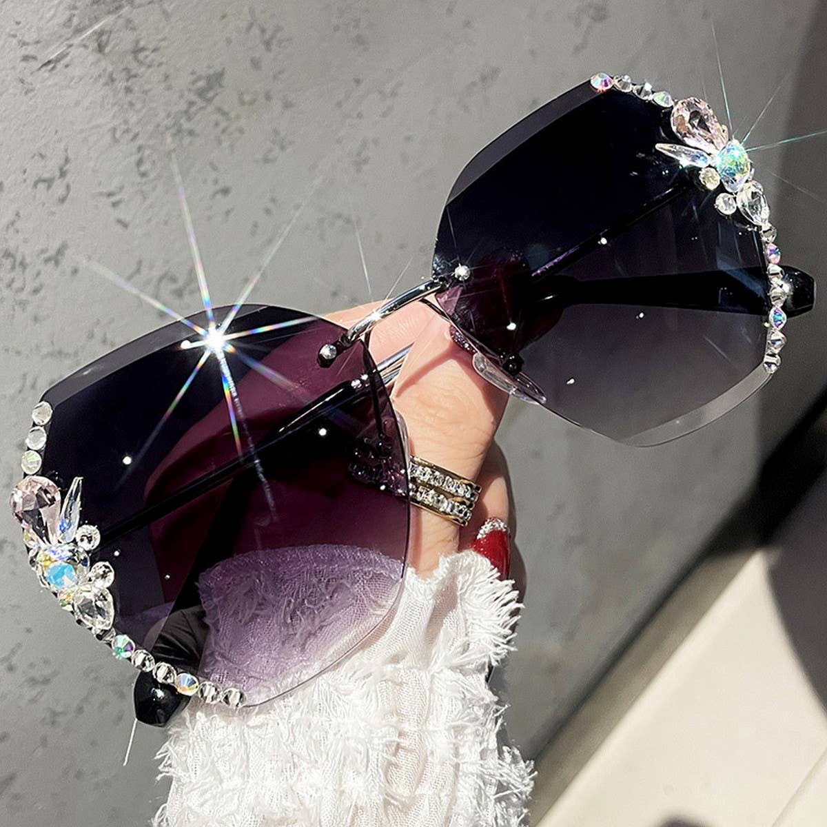 WOMEN FASHION RHINESTONE SUNGLASSES_CWASG0181