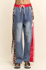 DP67113 Red/Denim Blue