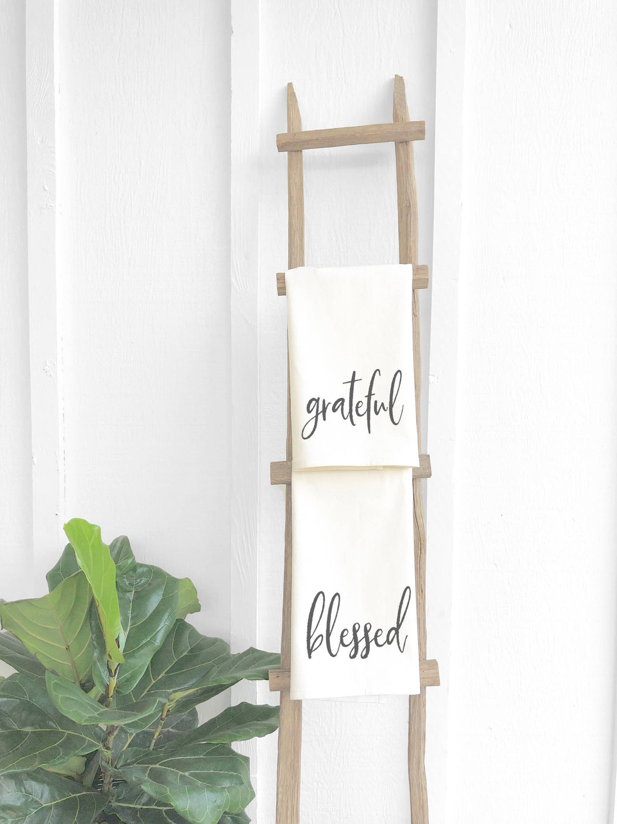 Grateful - Inspirational Tea Towel