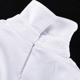 New style preppy necktie dress with lapel slit