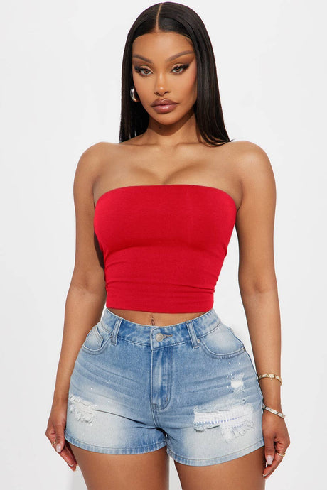 DOUBLE LAYER TUBE TOP