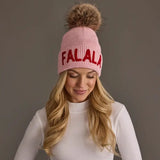 H-1008 Pink Fa La La Pom Hat