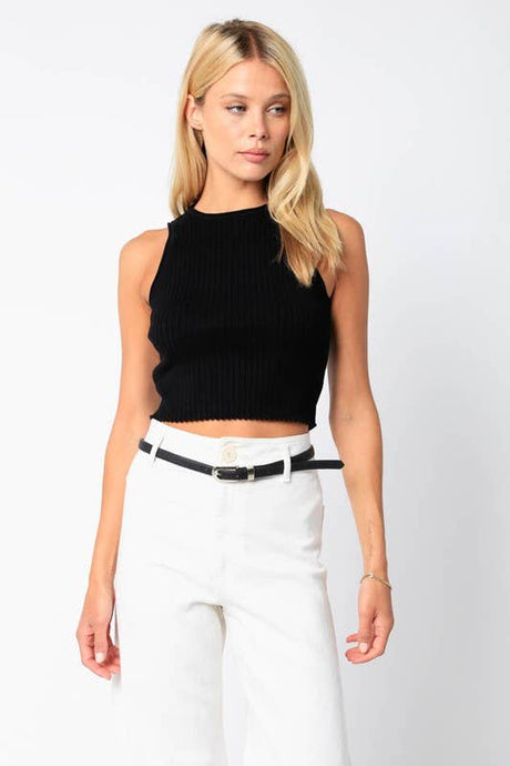High Neck Tank Top