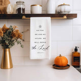 As for Me & My House Kitchen Towel - Christian Housewarming