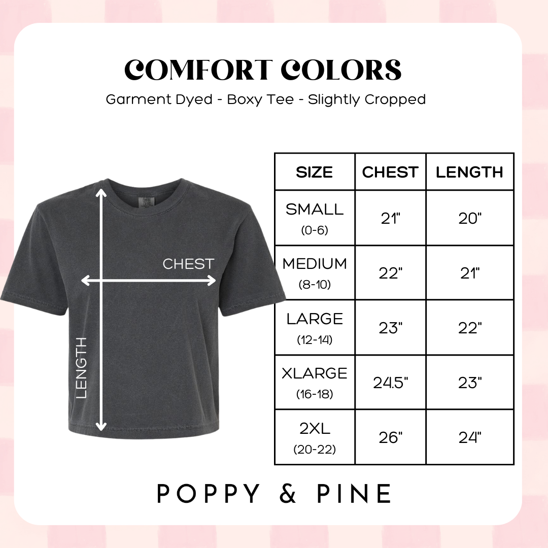 Game Day Feeling Football Crop Tee