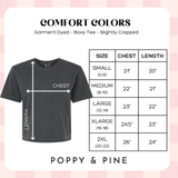 Game Day Feeling Football Crop Tee