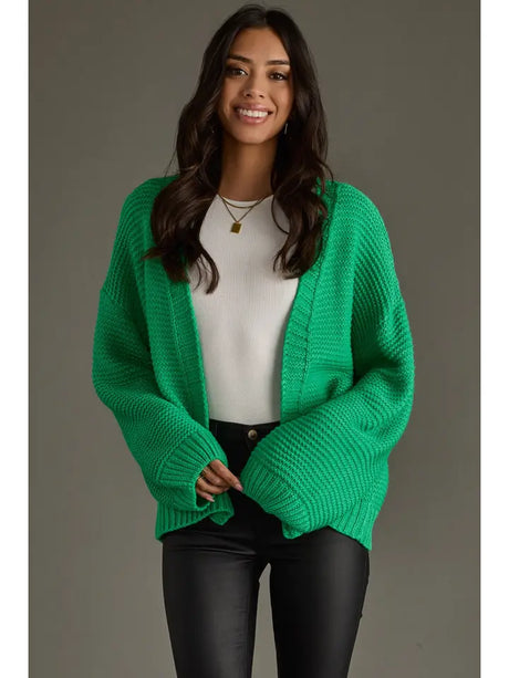 CL-CD-785 Green Ski Cardigan