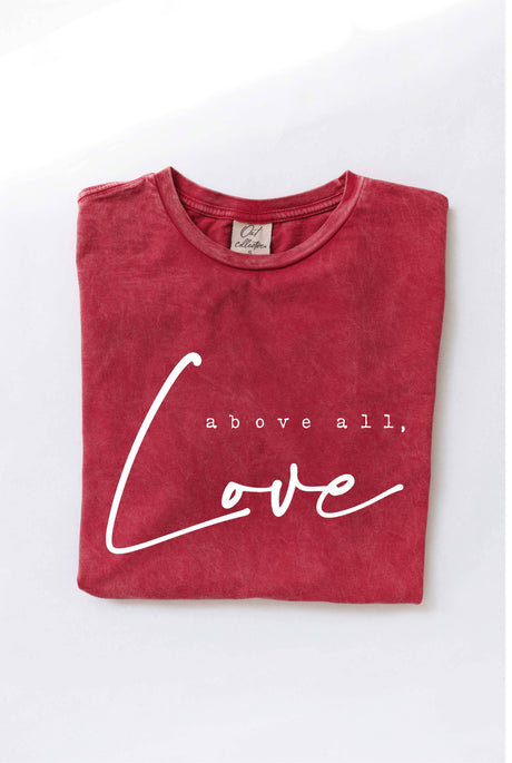 35SRCTU SAVIOR "Above All, Love" t-shirt