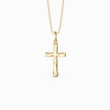 Liquid Cross Necklace