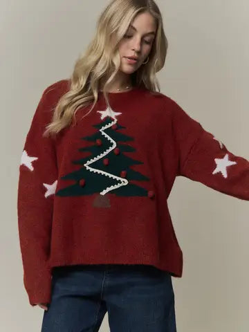CESW4450 Red Christmas Tree