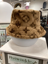 16T & 19A Authentic Repurposed Designer Fabric Bucket Hat