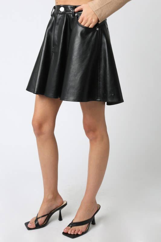 Kira Pu Flare Skirt