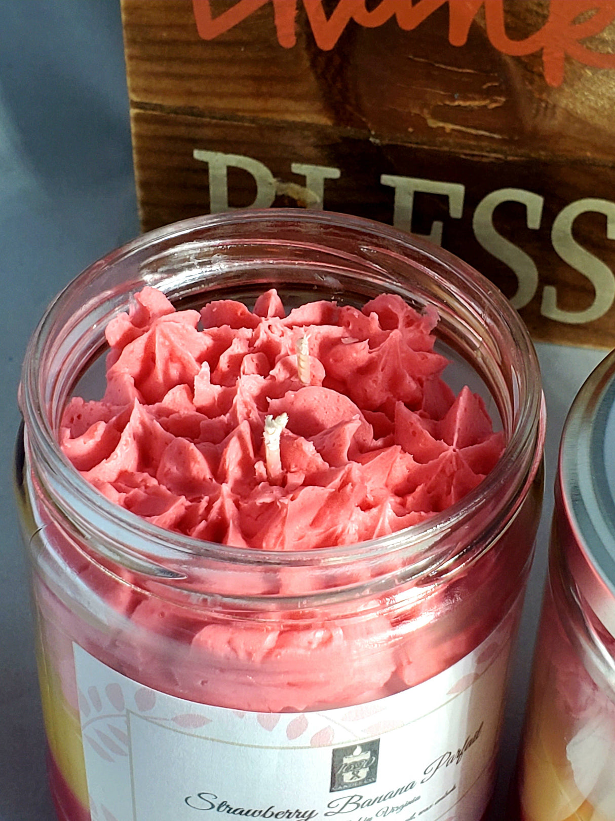 Strawberry Banana Parfait Candle