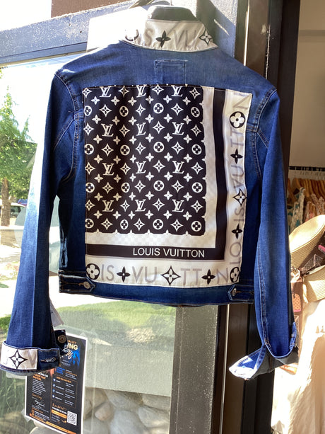 Luxury Denim Blk/Wht LV