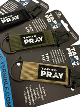 Tap To Pray™ - Tactical Carabiner Keychain