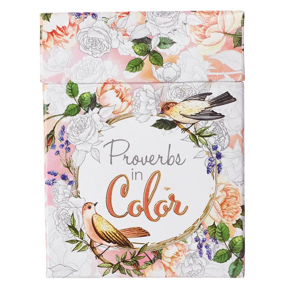 Coloring Cards Boxed Proverbs in Color