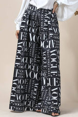 P919-2467-Vogue Bk print palazzo pants