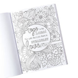 Faith Hope Love Coloring Book