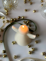 Christmas Angel | Holiday Candles | Winter Decor | Gift Idea: Cream (natural soy color) / Christmas Hearth
