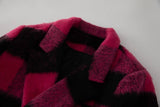 CT79 Women's Autumn/Winter Casual Warm Plaid Wool Coat