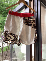 DETP60174 Heather Grey Multi Shorts with Top