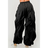Ruffle Detail Drawstring Pant