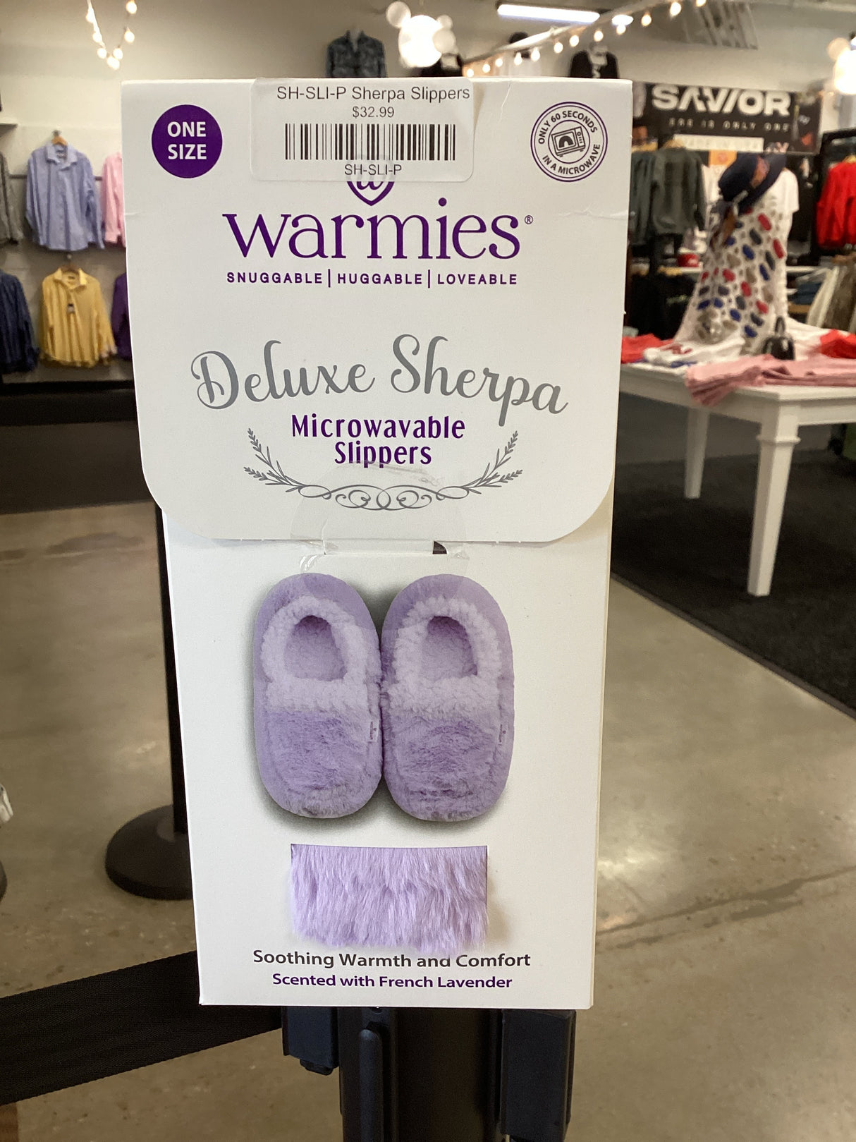 SH-SLI-P Sherpa Slippers