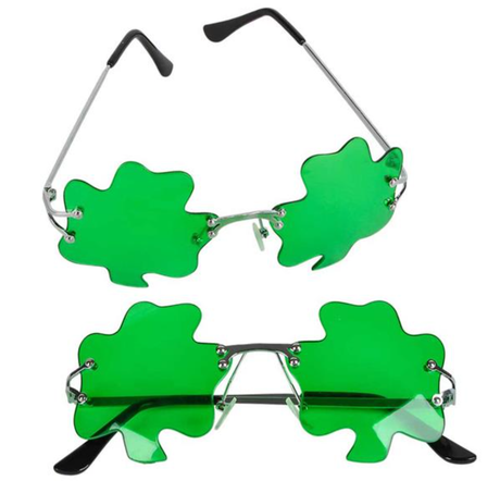 SHAMROCK SUNGLASSES METAL FRAME