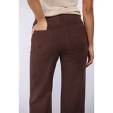 66145 Suede Shell Straight Leg