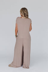 Daphne Jumpsuit - Mocha