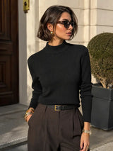 TC-008 Classic High Neck Sweater