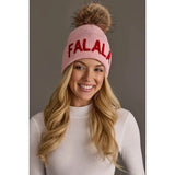 H-1008 Pink Fa La La Pom Hat
